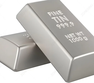 Lingotes de Estaño en Venta, Suministro de Fábrica, Lingotes de Estaño Puro, Metal 99.9%-99.99%, Lingotes de Estaño de Alta Pureza - Product Image 3