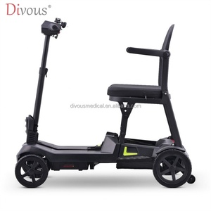 N/W:16KG Meilleur scooter électrique pliable léger et portable pour adultes avec 4 roues, scooter pour personnes âgées - Product Image 2
