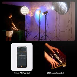 ZSYB Photographie <span class=keywords><strong>Studio</strong></span> Caméra 512 DMX Contrôle 300watt 2700K-6500K Led Vidéo Lumière Photographique - Product Image 3