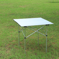 Table pliante d'extérieur détachable en alliage d'aluminium ultra-léger pour camping, barbecue, pique-nique, mobilier d'extérieur