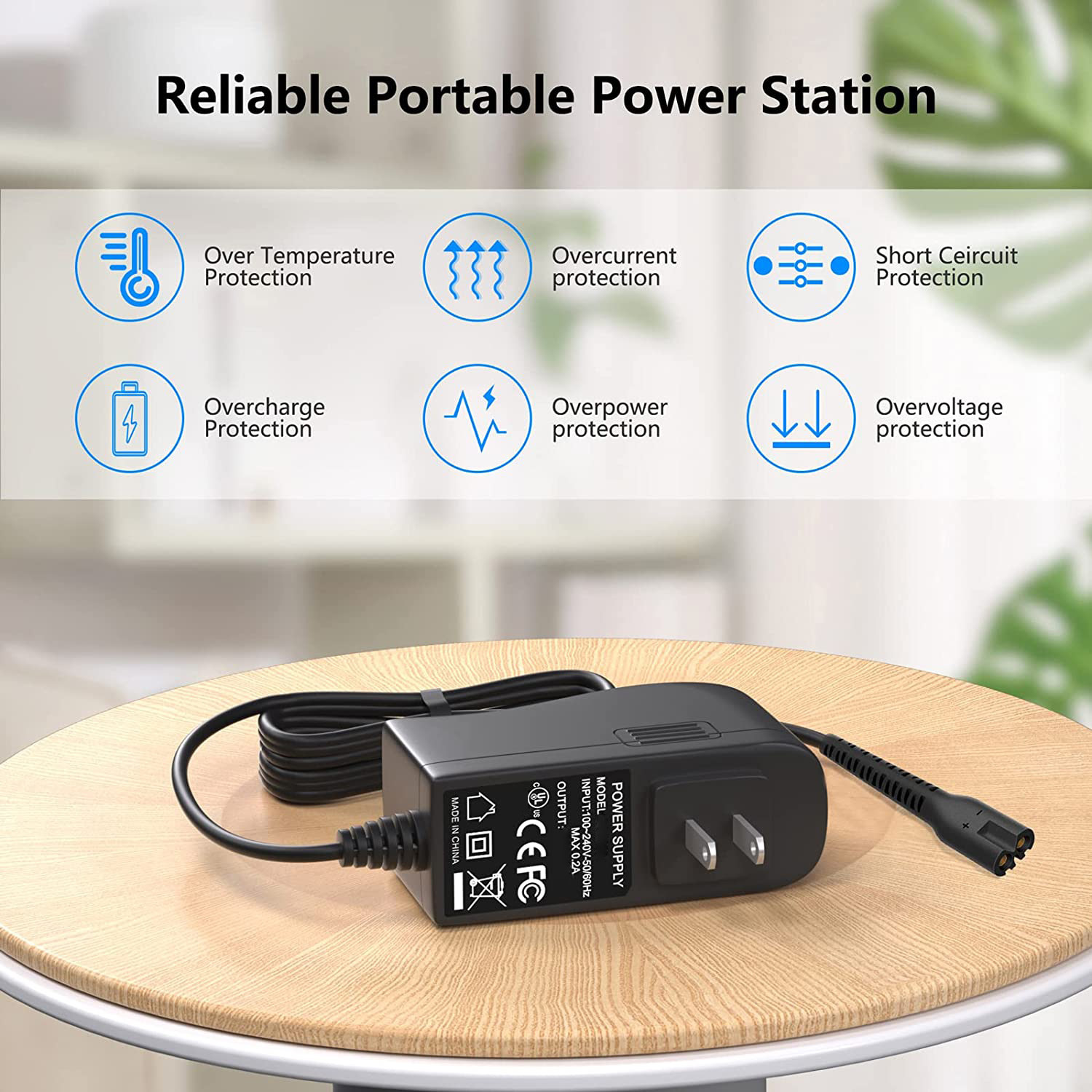 充電器 Wahl 電動バリカン充電器 モデル8164/8591/8148/8504対応 Dcポート