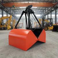 Accesorio de Cucharón Hidráulico con Control Remoto Inalámbrico y Motor para Excavadora Grúa de Servicio Pesado ACME 5-17T, Equipo de Construcción
