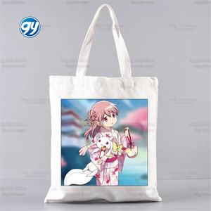 Madoka Magica Puella Magi Mahou Shoujo Kyubey Homura Hakemi Kaname Mami fourre-tout unisexe toile Shopping épaule enfants sac - Product Image 2