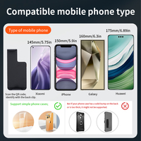 Escáner de Código de Barras con Clip Trasero para Teléfono Móvil ENKSCAN, Pistola Escáner Inalámbrica USB Portátil UHF RFID, Lector de Códigos 1D/2D Compatible con Android IOS en Existencia