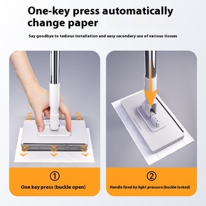 Limpieza del hogar Sin lavado Uso secundario Toalla facial Fregona <span class=keywords><strong>Mini</strong></span> fregona perezosa - Product Image 4
