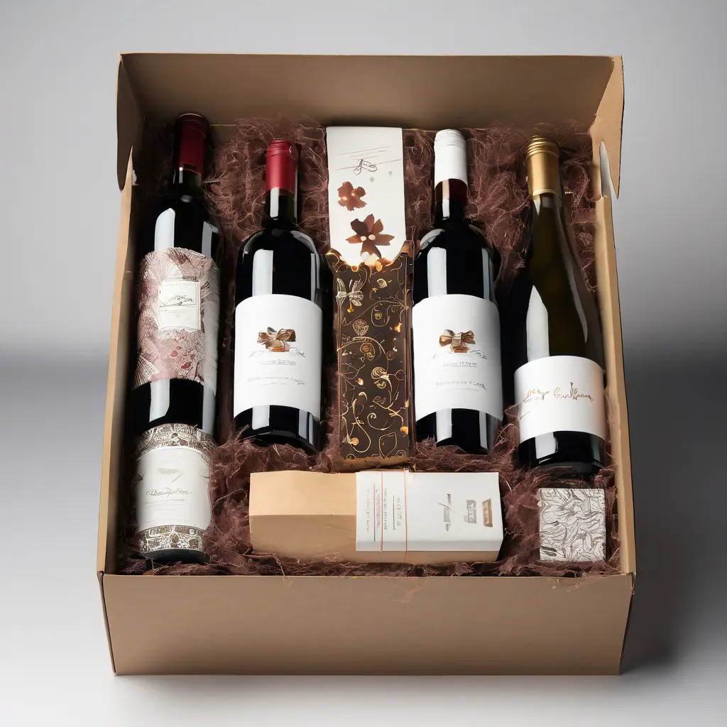 OEM baskı özelleştirilmiş abonelik kutuları satıcıları, depolama şarap bardağı pembe karton kare kağıt ambalaj kutuları/
