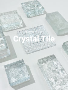 Gạch kính xây dựng chắc chắn, truyền ánh sáng cao, trang trí nhà cửa, chất liệu thủy tinh pha lê - Product Image 2