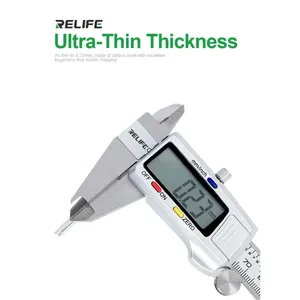 Cuchillas RELIFE <span class=keywords><strong>TK3</strong></span> (100 unidades/caja) para reparación de teléfonos móviles, eliminación de pegamento OCA, limpieza de LCD, separación/eliminación de pegamento/herramienta de corte - Product Image 5