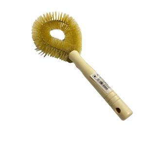 Fabricante de cepillos para ollas, venta al por mayor, mango de madera, cerdas, suministros de limpieza de cocina, cepillo colgante antiadherente para aceite, cepillo para lavar ollas - Product Image 5