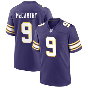 Maillot de football américain classique violet Minnesota 2026 personnalisé, chemises brodées, uniformes de jeunes brodés, vêtements de sport avec logos - Product Image 3