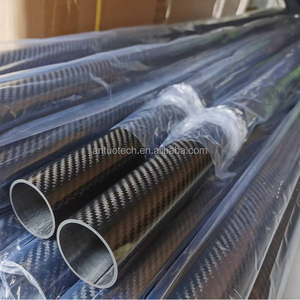 Perche télescopique en fibre de carbone, Perche en fibre de carbone, Perche de nettoyage de vitres en fibre de carbone, Perche télescopique tubulaire, Perche de ski en fibre de carbone - Product Image 5