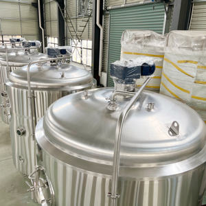 Usado 70L 100L 500L Fermentador De Aço Inoxidável para Café Agitando Extração ISO Certified Componentes do Núcleo-Pressão Vessel PLC - Product Image 6