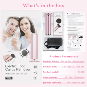 Appareil de soin des pieds, éliminateur électrique de peaux mortes, outil de pédicure multifonction - Product Image 6