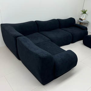 Đồ nội thất phòng khách sofa Bắc Âu yunshafa đặt ba chỗ ngồi da lộn SOFA PHÒNG KHÁCH sofa - Product Image 3