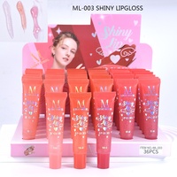 Gloss à lèvres de haute qualité en gros, nouveau modèle chanceux, design de beauté, Iman de Nobel Makeup Maquillaje