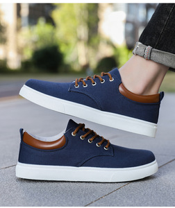 Zapatos Planos de Lona para Hombre, Estilo Casual, para Caminar, Conducir y Skateboard, a Bajo <span class=keywords><strong>Precio</strong></span> - Product Image 2