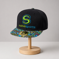 Casquette de sport à 5 panneaux de haute qualité, design tendance, broderie personnalisée, logo, casquette snapback, casquette de baseball à 5 panneaux, casquette hip hop