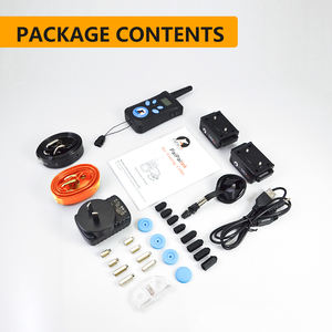 <span class=keywords><strong>Collier</strong></span> de dressage pour <span class=keywords><strong>chien</strong></span> avec télécommande, étanche, à vibrations, pour deux chiens - Product Image 5