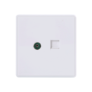 Casenl שתי כנופיית שני פינים מתג שקע עם LED אור לבן צבע שקעי להתאמה אישית לוגו - Product Image 5