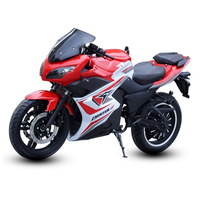 Dernière conception personnalisable marque rouge bleu 2000W 3000W Heavy Duty Classic Electric Motorcycles