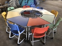 Chaises de bureau modernes empilables en métal rond et en plastique, chaises de salle de formation, chaises d'école pour enfants, étudiants, bureaux, avec tablette d'écriture