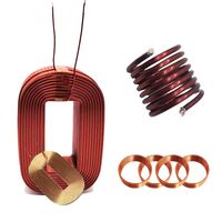 Bobine d'inductance à noyau d'air personnalisée, enroulement de fil de cuivre, courant élevé, faible DCR, noyau en manganèse/nickel/magnésium, OEM ODM, pour recharge de VE