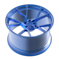 Jantes de voiture forgées en alliage de saphir bleu, roues de haute Performance brossée, 5x2020, 21 pouces, nouveau modèle 114.3