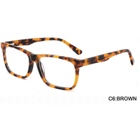 DOISYER Dernières Nouveautés de Designer : Monture de Lunettes Carrée Vintage de Luxe en Acétate, Montures Optiques pour Homme et Femme