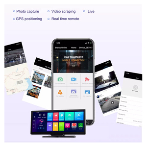 Cámara para Auto 4G DVR ADAS FHD 1080P con Doble Lente, GPS, Navegación, WIFI, Grabador de Video, Cámara Retrovisora con Pantalla IPS 4G/32G - Product Image 4