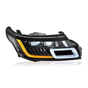 Lampada frontale a LED per Range Rover Sport L494 Upgrade 4 Eyes LED faro 2013-2017 aggiornamento a 2018 - Product Image 3