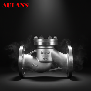 Vanne de retenue à <span class=keywords><strong>clapet</strong></span> AULANS H41W-16P en acier inoxydable 304, à brides DN40, avec joint PTFE, pour <span class=keywords><strong>compteur</strong></span> <span class=keywords><strong>d</strong></span>'<span class=keywords><strong>eau</strong></span>, température normale - Product Image 2
