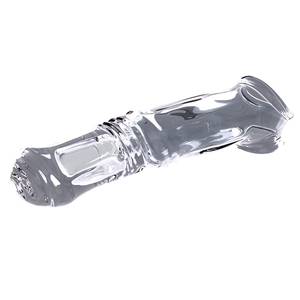 Crazy Horse Transparenter Vibrierender TPE 100% Wasserdichter <span class=keywords><strong>Penis</strong></span>-Sleeve-Verlängerer für Männer Paare Größere Erwachsenenprodukte Maskulin - Product Image 5