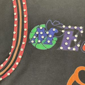 Fabricante personalizado de peso pesado serigrafiado camiseta High Street Vintage estilo desgastado cuello suelto 100% algodón de punto - Product Image 5