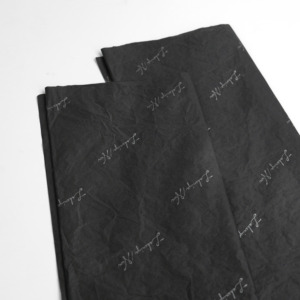 Wholesale High Quality Black Packaging Paper Women Men ClothesWrapping Paper Custom Logo Wrapping Tissue Paper for <b>Gift</b> <b>Box</b> Shoe - Product Image 3