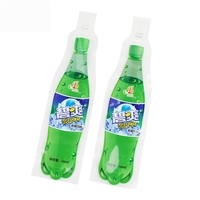 Sacs en plastique pliables jetables pour boissons, sacs spéciaux en forme de bouteille, emballages pour boissons, jus, boissons