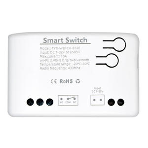 Capteur intelligent WiFi de température et d'humidité TY-TDQ-1CH-220v-T avec contrôle via l'application Tuya pour maison connectée, compatible 7-32V et 85-250V - Product Image 4