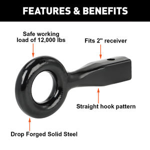 頑丈なフック牽引能力頑丈な牽引アイ - Product Image 4