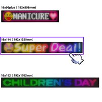 Nouveau panneau de pixels LED matriciel RGB 1696PLUS à animation personnalisée, lampe programmable « Devil Eye » pour rétrofit/mise à niveau de véhicules et publicité