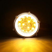 Clignotant LED universel pour moto, haute luminosité, indicateur latéral