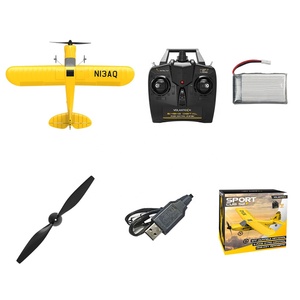 VOLANTEXRC 76114R aliante elettrico 3CH aereo telecomandato pronto a volare <span class=keywords><strong>Sport</strong></span> Cub S2 RC aereo per principianti - Product Image 4