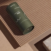 Ensemble de boîtes d'emballage cosmétique de luxe en papier tube, flacons en verre vides pour soins de la peau biodégradables avec logo imprimé personnalisé