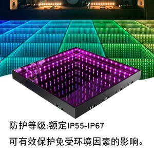 Modular Infinity Mirror <b>Light</b> Panel Bluetooth Remote/APP Control-IP55 <b>Waterproof</b> Customizable Atmosphere <b>Light</b> for Entertainment - Product Image 5