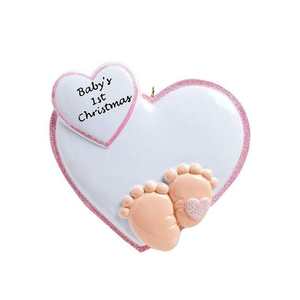 Adorno personalizado <span class=keywords><strong>para</strong></span> bebé con bola de Navidad <span class=keywords><strong>para</strong></span> primera Navidad del bebé - Product Image 5