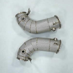 Tuberías de Escape para BMW F90 M5 F91 / F92 / F93 M8 S63M con Protector Térmico - Product Image 2