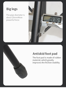 Cao cấp nặng nhiệm vụ nhôm âm nhạc đứng có thể điều chỉnh giữa bảng điều khiển với có thể gập lại thiết kế cho lớp học & dàn nhạc - Product Image 6