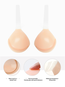 Sujetador Adhesivo sin Tirantes, Invisible, sin Costuras, con Efecto Push-Up, de Silicona, para Mujeres de Talla Grande con Busto Grande - Product Image 2