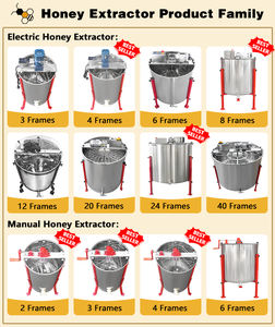 Nouvelle Offre : Séparateur Tangentiel Électrique <span class=keywords><strong>de</strong></span> Cire <span class=keywords><strong>de</strong></span> Miel <span class=keywords><strong>de</strong></span> Qualité Supérieure, Extracteur <span class=keywords><strong>de</strong></span> Miel Électrique 4 Cadres - Product Image 6