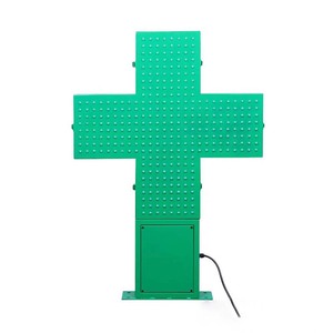 Solution d'installation directe usine, conforme CE et RoHS, pour enseigne de pharmacie, croix LED matricielle, signalétique extérieure - Product Image 4