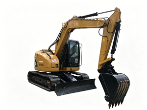 Excavatrice sur chenilles hydraulique Caterpillar d'occasion, modèle 2021, 8 tonnes, pour 308C 308D 306 307.5, avec pince et godet de 0,33 m³ testé - Product Image 1