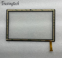 Layar Sentuh 10.1 Inci MS1765-FPC V1.0 Tablet Panel Sentuh Digitizer Kaca Sensor Sentuh Perbaikan Penggantian MS2198-FPC V1.0
